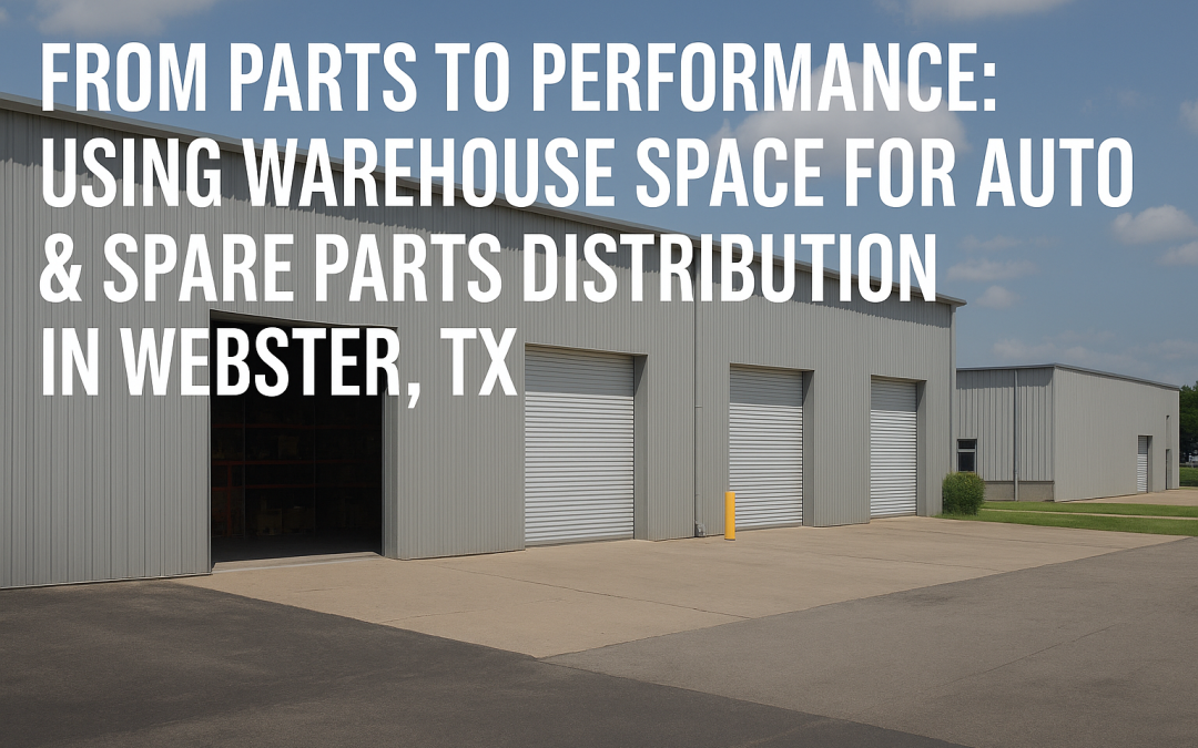 Auto & Spare Parts Distribution Warehouse in Webster, TX