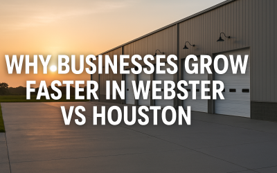 Why Your Team Works Faster in Webster: The Productivity Boost Houston Warehouses Can’t Deliver