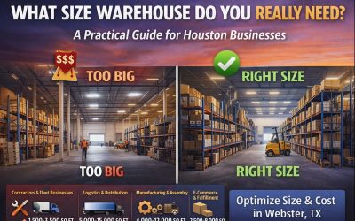 What Size Warehouse Do You Really Need? A Practical Guide for Houston Businesses